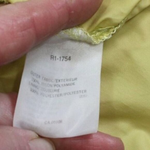 Descente International Collection Mens Yellow Windbreaker Jacket Rock Barn Golf - Picture 4 of 11